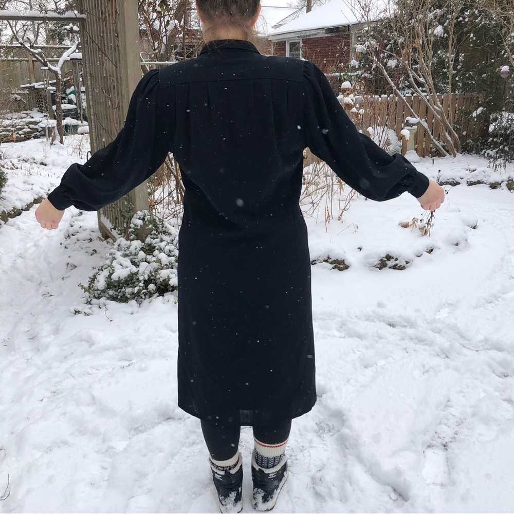Vintage Vercelli 100% wool dress/jacket size 8.